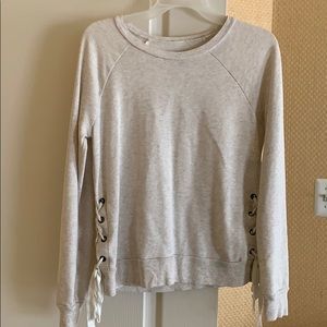 Aerie tie up sweater